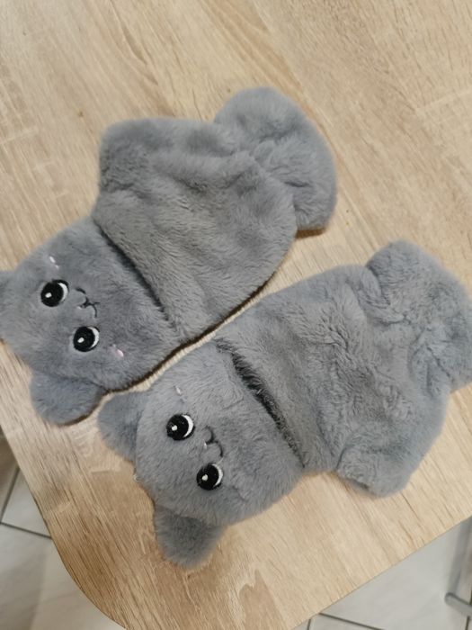 Rękawiczki pluszowe