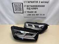 фара фари оптика Audi Q5 80a full led dorest Ауди ку5 лед 80а б\у