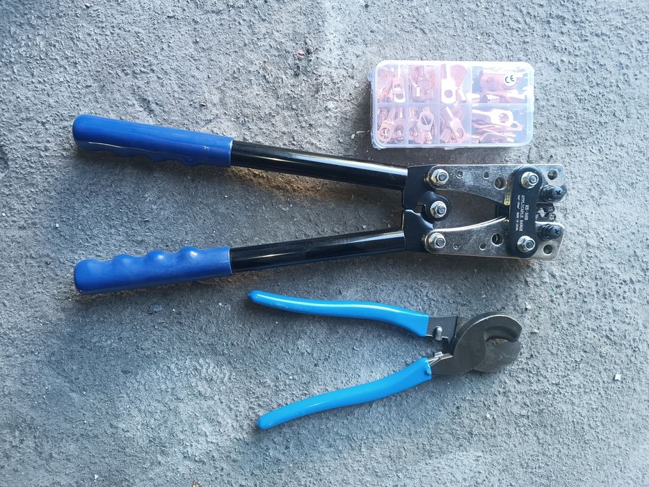 Обжимний інструмент - Оренда.  обжим кабелю