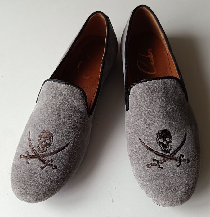 Чоловічі замшеві лофери, розмір 42-43