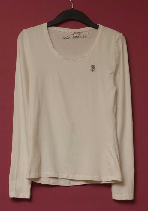 US Polo Assn рр S USPA лонгслив из хлопка