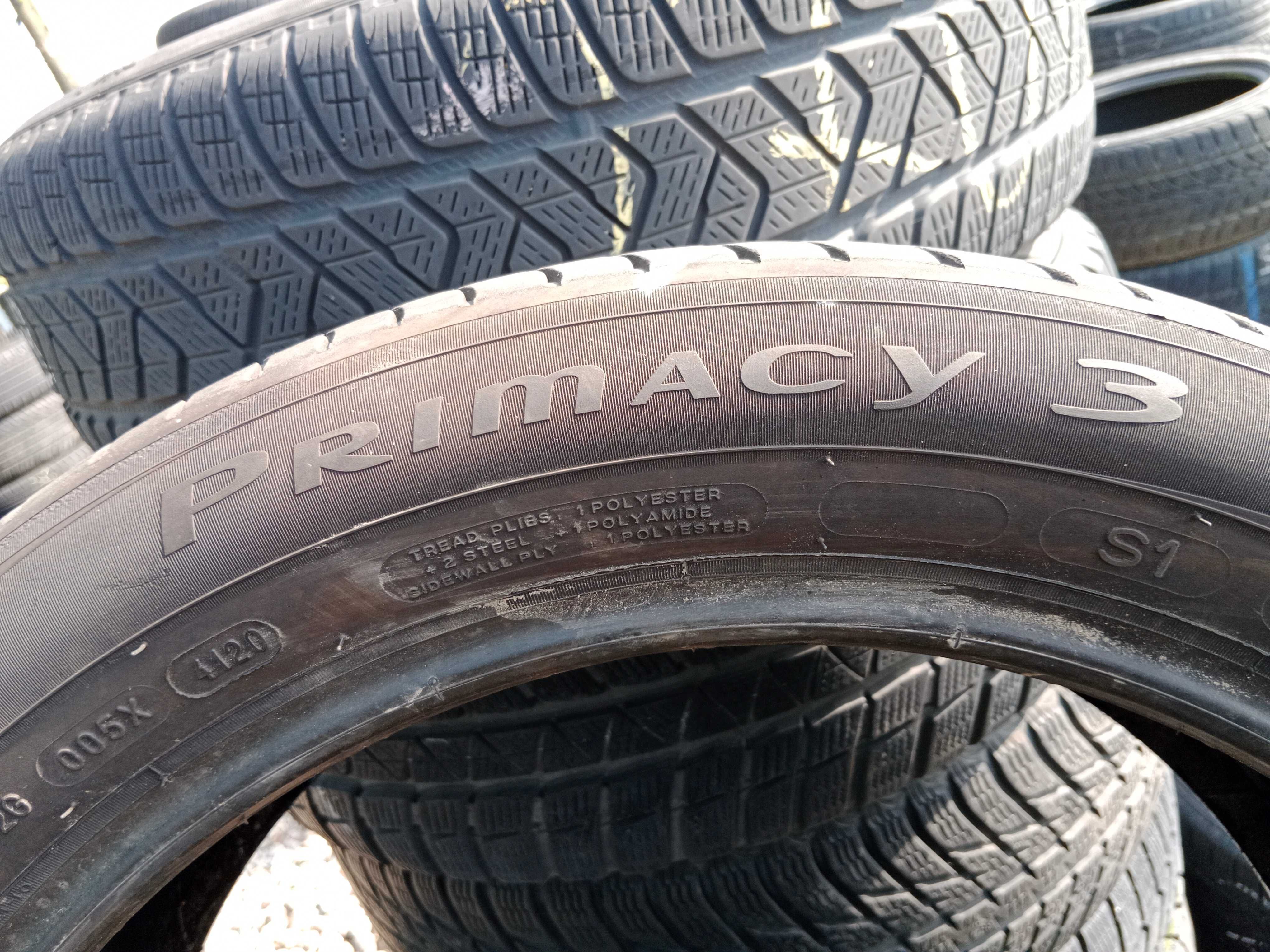 Opona używana letnia 205/55R19 Michelin Primacy 3 S1 1szt.