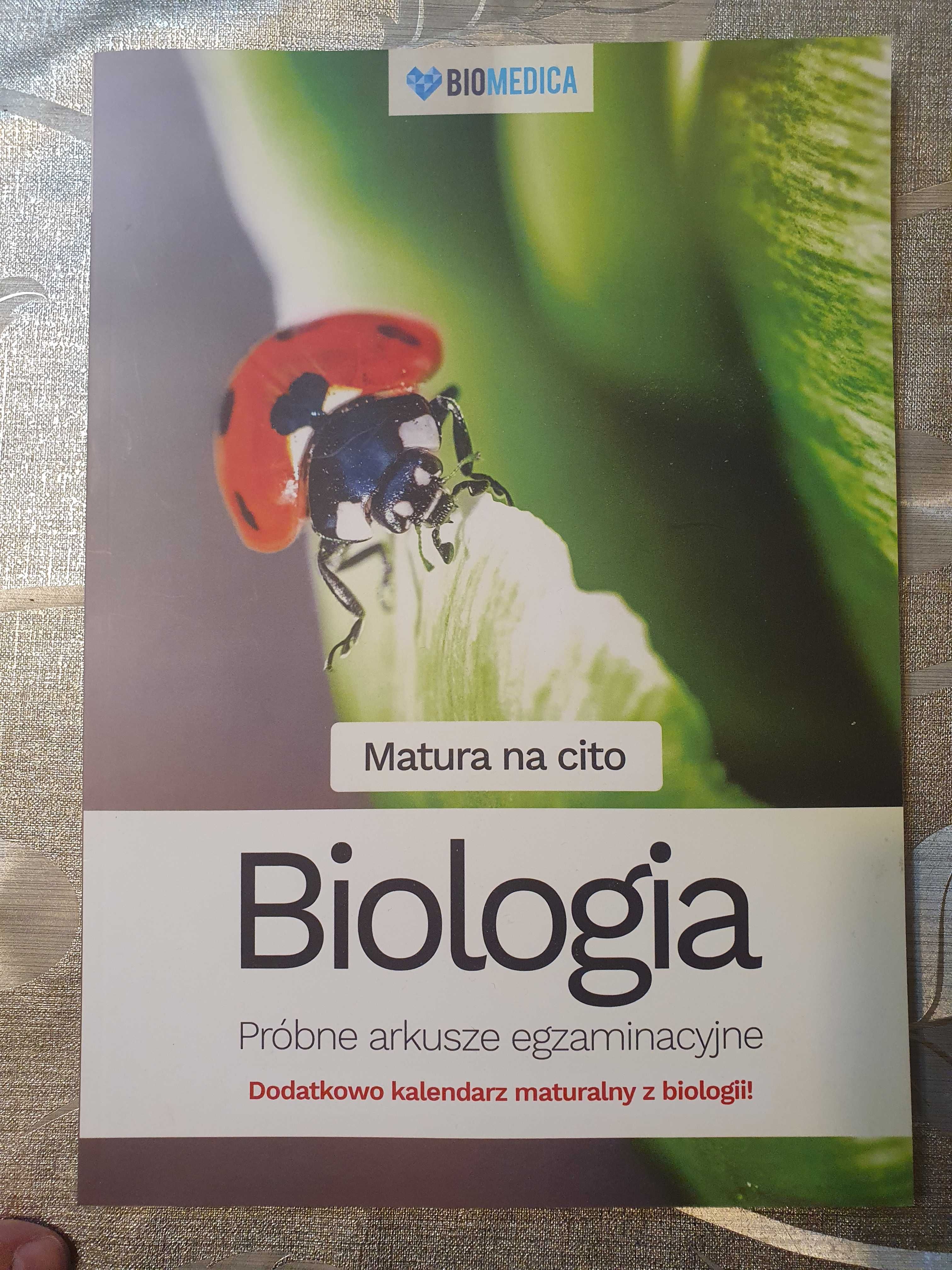 Biomedica - Biologia - Matura na Cito, próbne arkusze egzaminacyjne