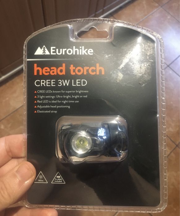 Фонарь налобный  head torch