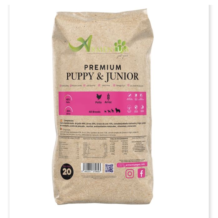 Ração Premium para cães || 20kg