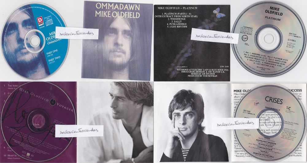 Mike Oldfield Varios CDs Remasterizados