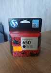 HP 650 Black - oryginalny tusz (nowy, czarny)