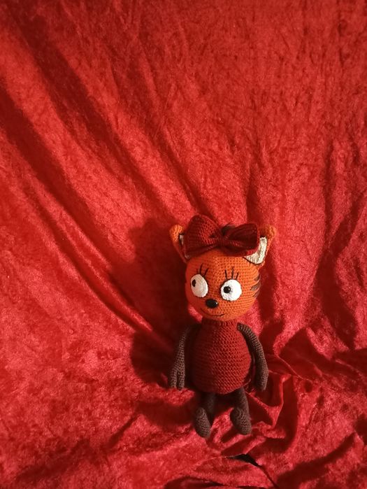 Іграшка кішка " Карамелька "