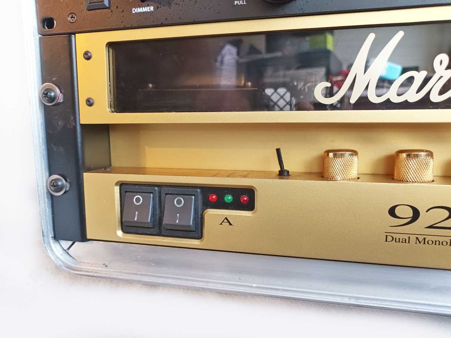 Marshall 9200 Power Amp Dual 2x100 - Válvulas Mesa Boogie