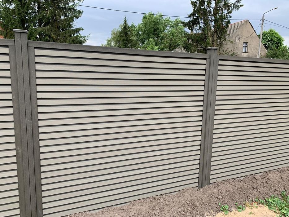 Ogrodzenie Kompozytowe Ultra Premium, kompletny system ogrodzeniowy