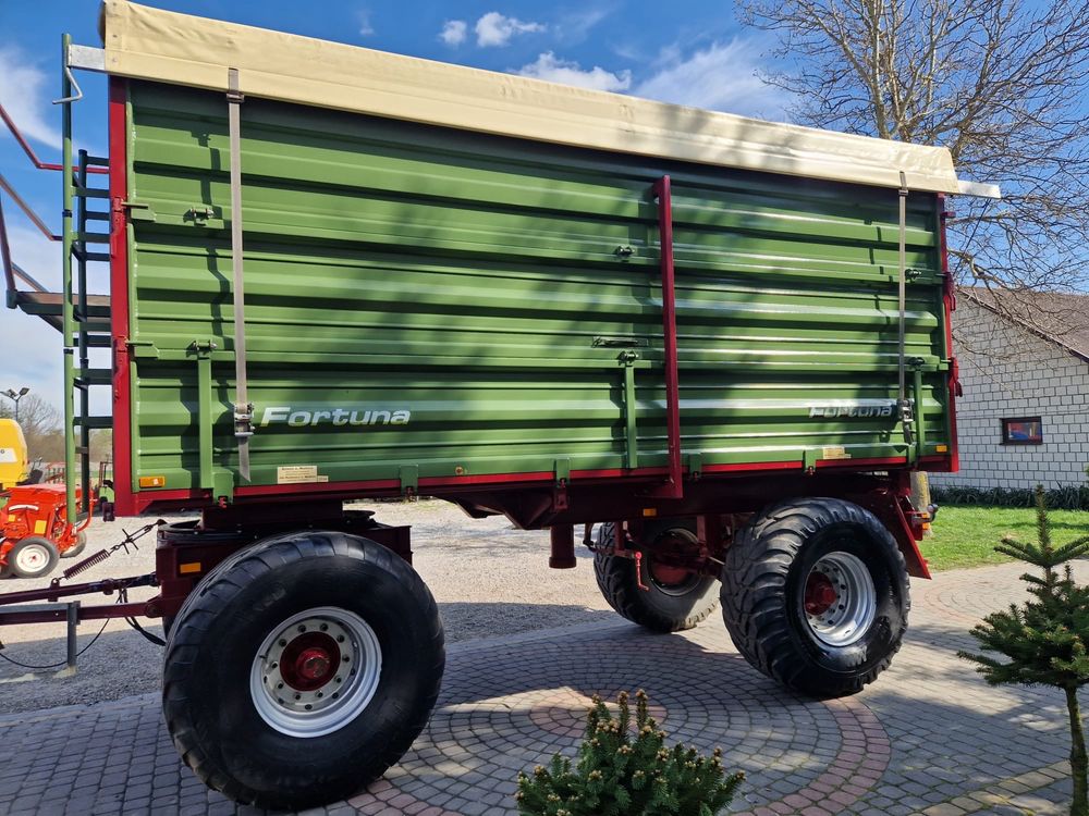 Przyczepa Fortuna K140, 14 ton, oryginał, idealna