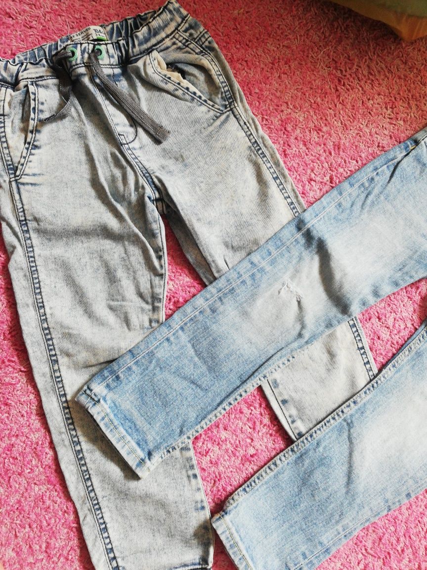 Spodnie jeansowe 104cm-110cm Reserved H&M 4 pary