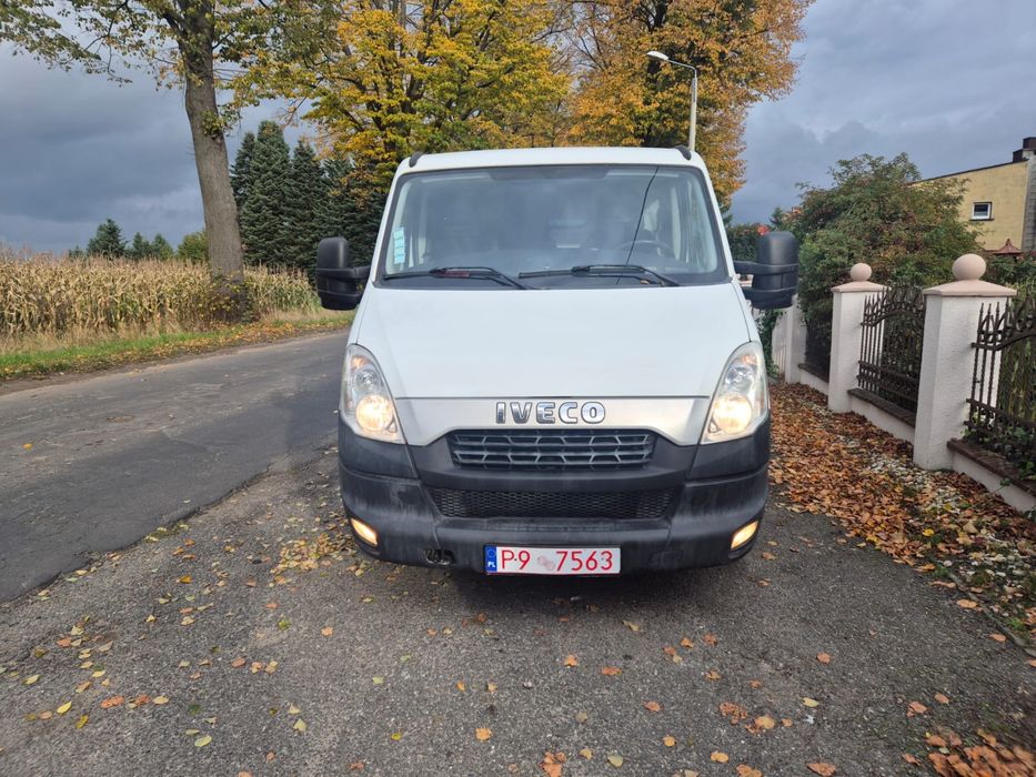 Iveco Daily klima, hak, 198 tys km udokumentowany przebieg.