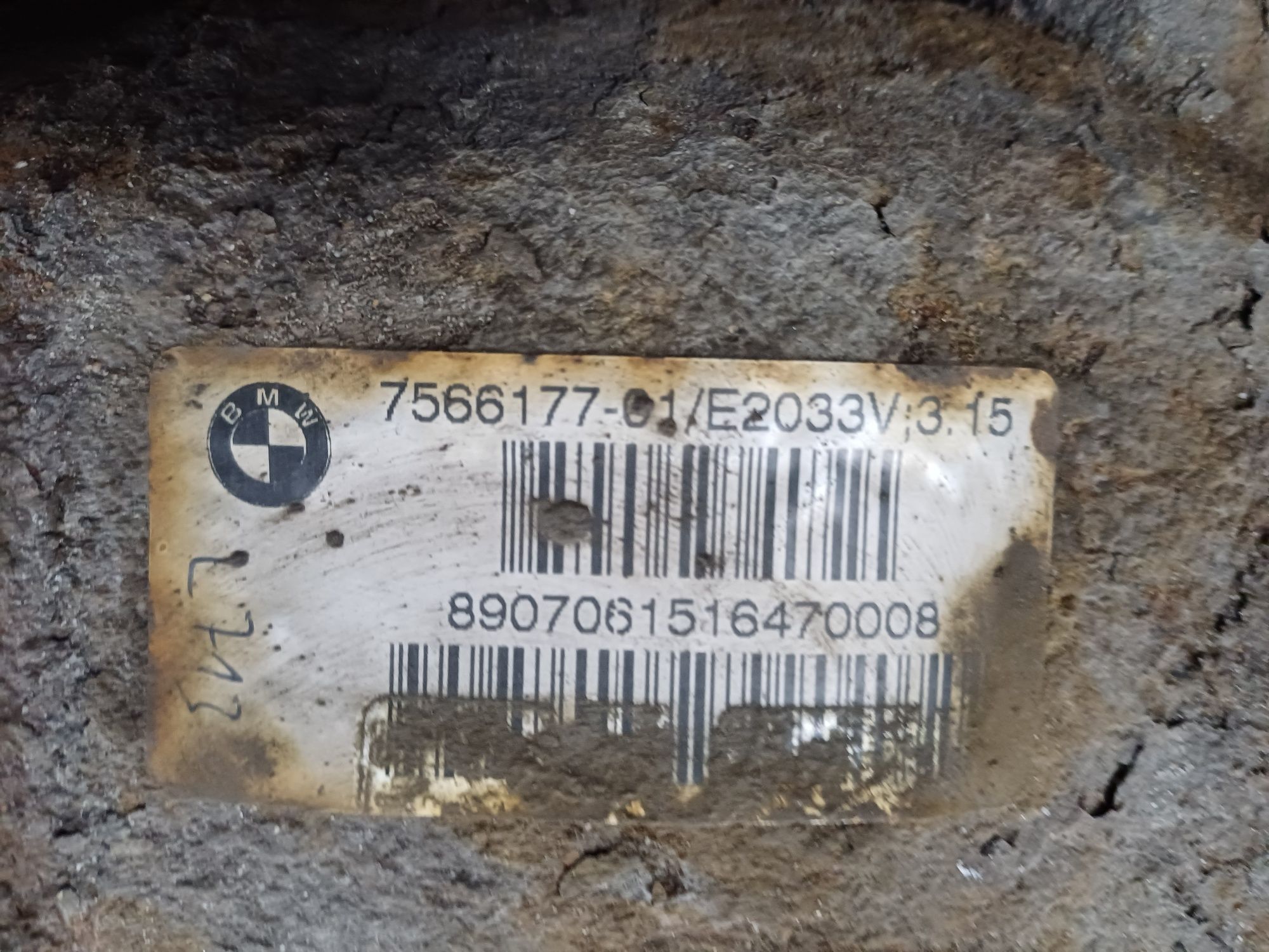 Bmw E90 E91 E92 Dyfer 320d 2.0d 3.15 Tył Tylny Most Dyferencjał