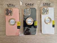 Etui Beauty do Iphone 13 Pro Max biały, różowy, czarny