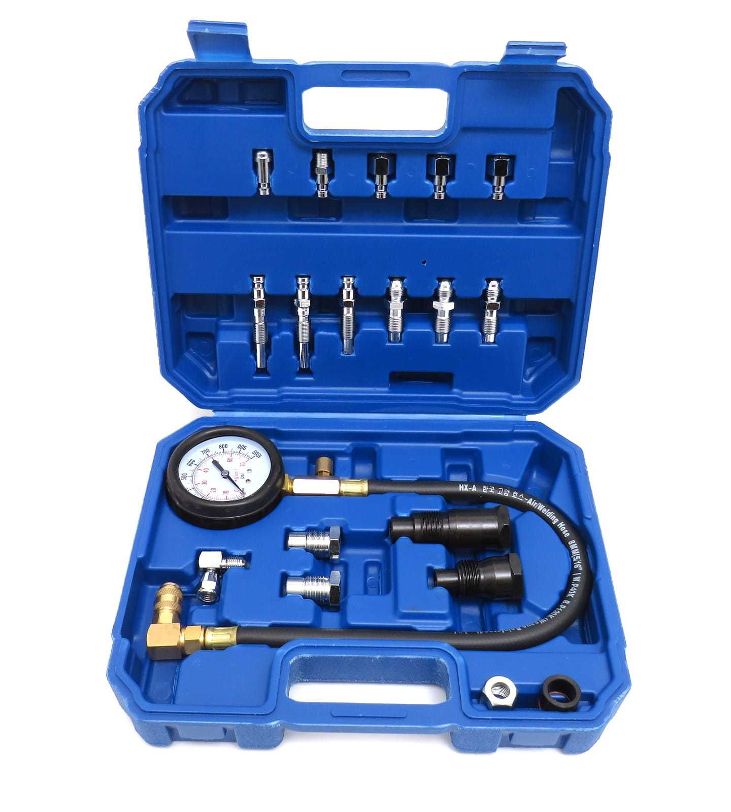 FALON-TECH Miernik Tester Ciśnienia Sprężania Diesel 0-70 Bar 19 El.