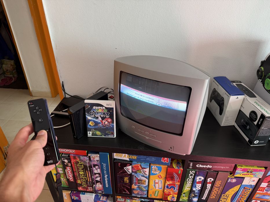 Wii preta com comando