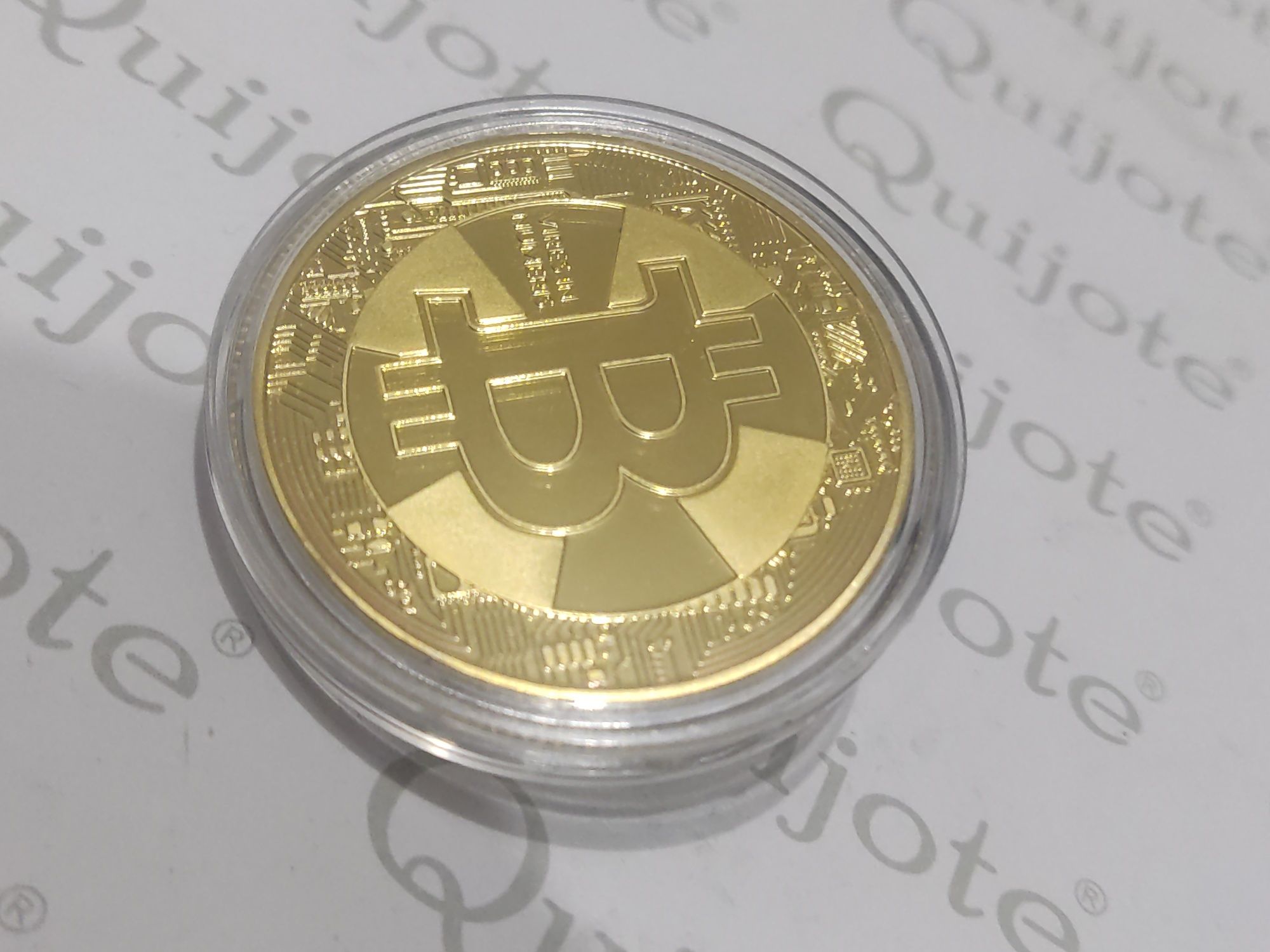 Bitcoin moneta kryptowaluta 2017 kolekcjonerska piękna