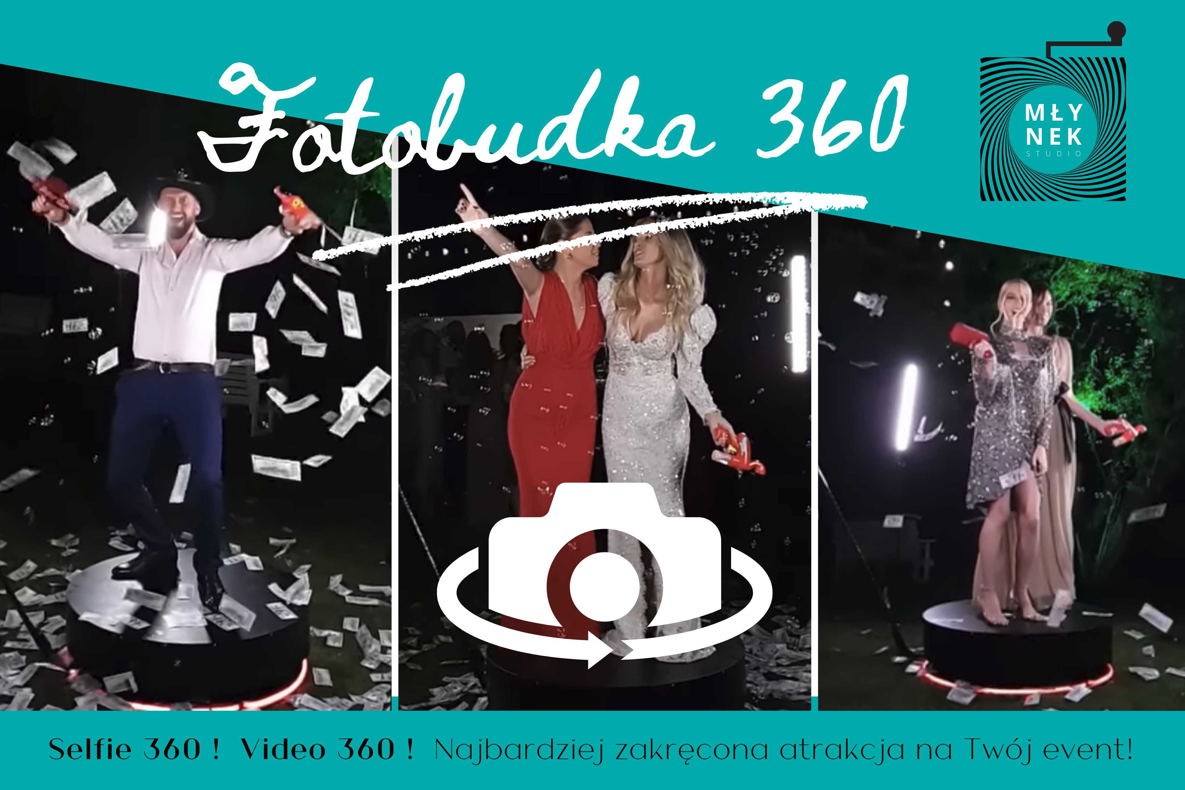 Atrakcje na eventy Fotobudka 360, refleksomierz, dart, piłkarzyki, PS5