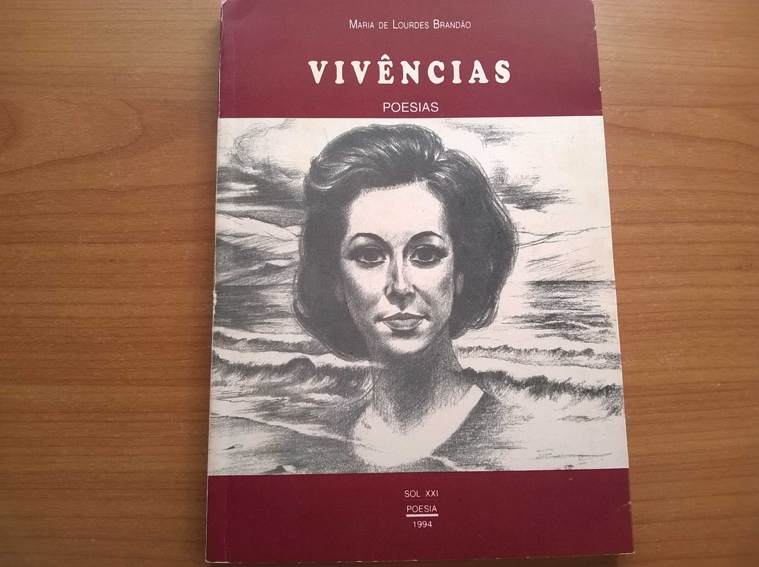 Vivências - Poesias (autografado) - Maria de Lourdes Brandão