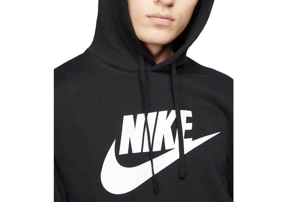 ОРИГІНАЛ Чоловіча Кофта Nike S L XL Худі Чорна BV2973-010 з США