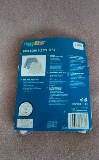 Bluzka z długim rękawem  2 szt.