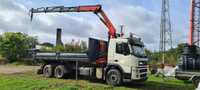 Volvo FM 6X2 HDS Hakowiec z kontenerem wywrotka