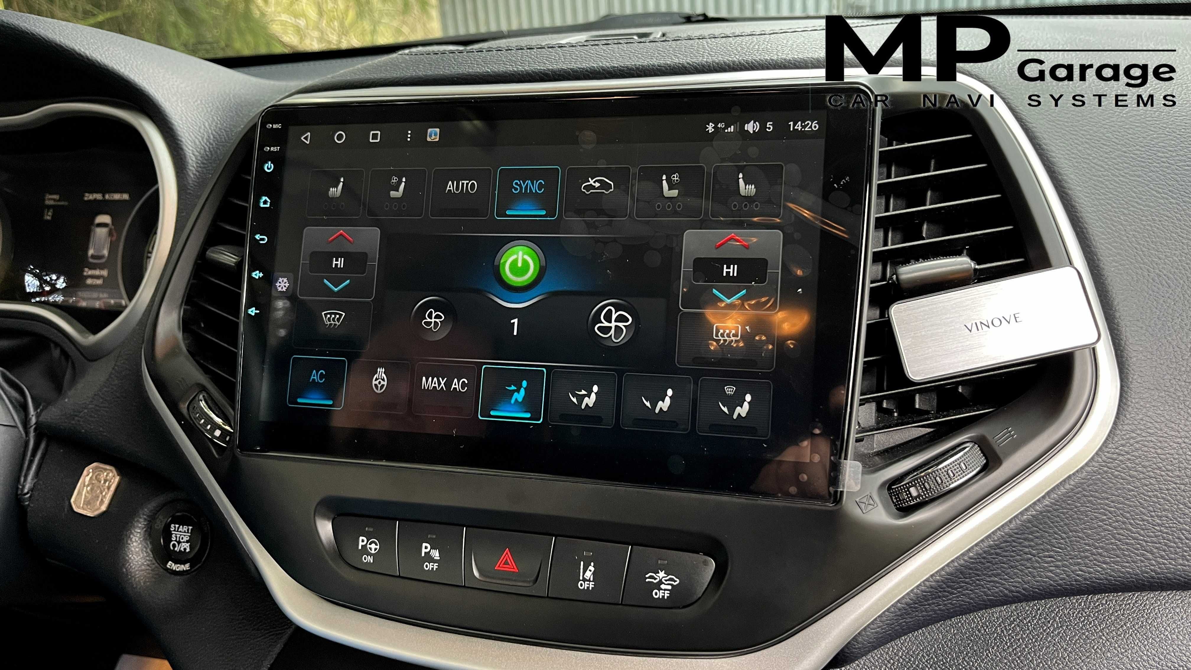 JEEP COMPASS 2 Nawigacja Android_11 CarPlay AndroidAuto 4G LTE Qled