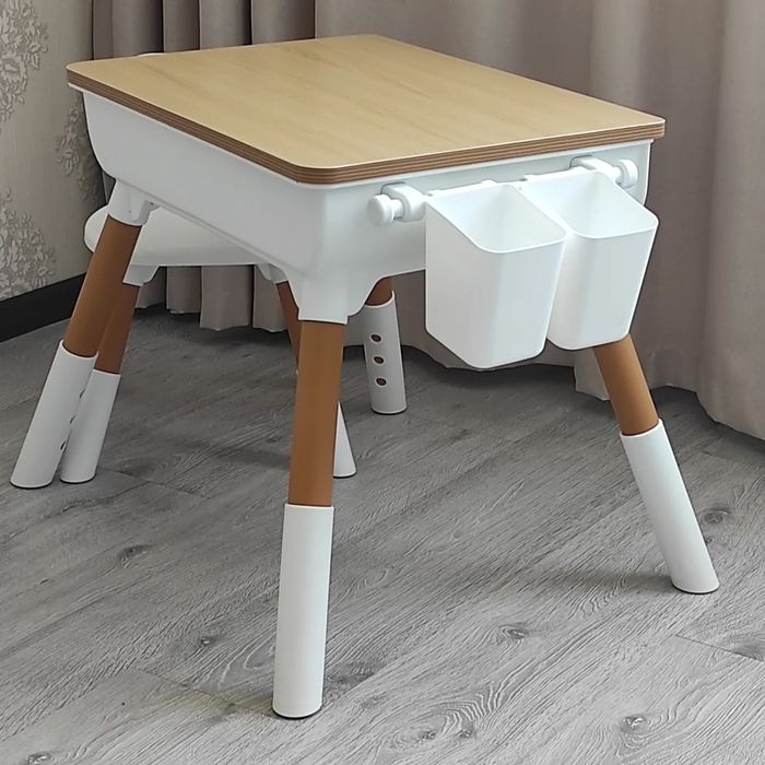 Столик мультивуди 3 в 1 Poppet  Дитячий столик Детский стол