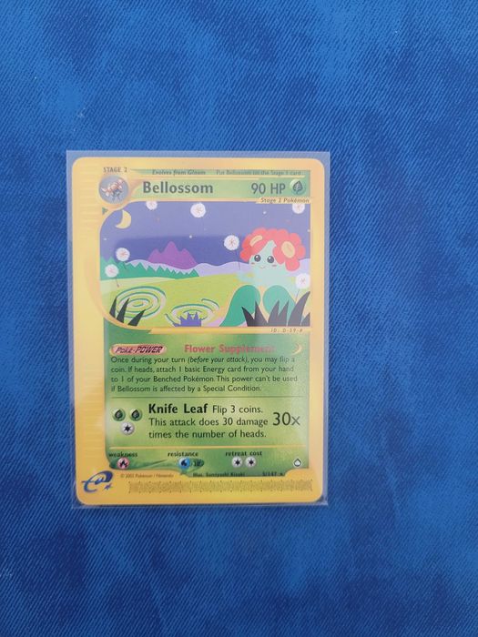 Bellossom (AQ 5) Aquapolis 5/147 rare karty Pokemon