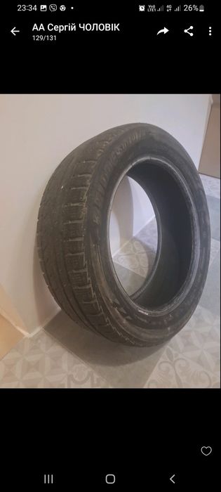 Продам б/у зимні шини