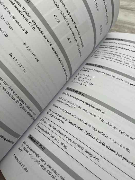repetytorium osmoklasisty arkusze odpowiedzi jezyk polski i matematyka