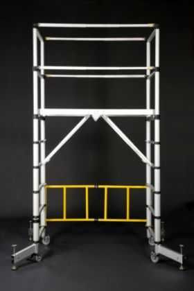 Rusztowanie z podestem teleskopowe – 4,00 m