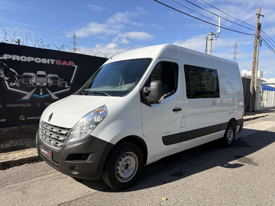 RENAULT MASTER 2.3 7 LUG+CARGA 125cv IMPECÁVEL ###OPORTUNIDADE###