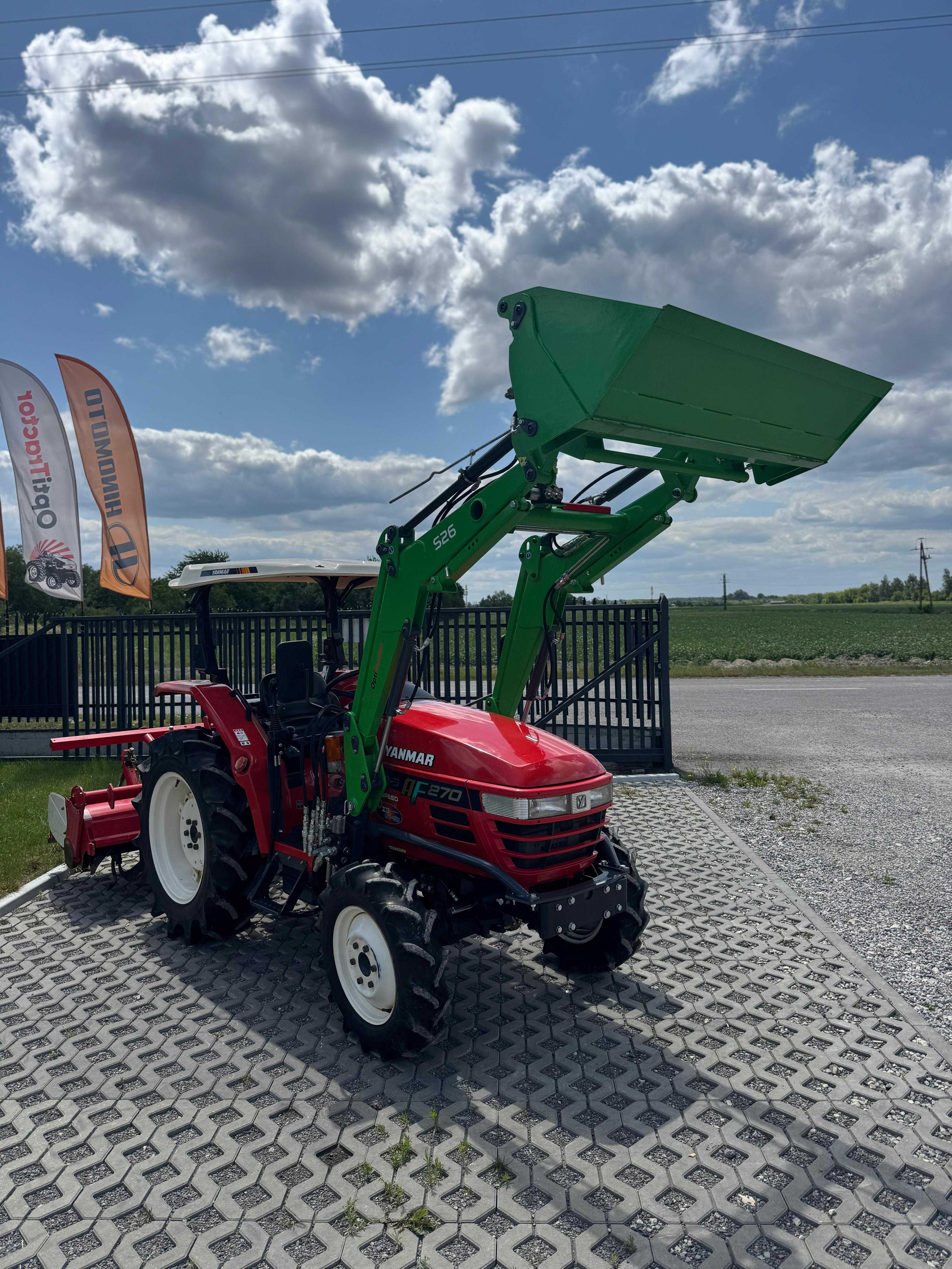 YANMAR AF270, 27KM, 4x4, Hi-speed , REWERS, Zarejestrowany