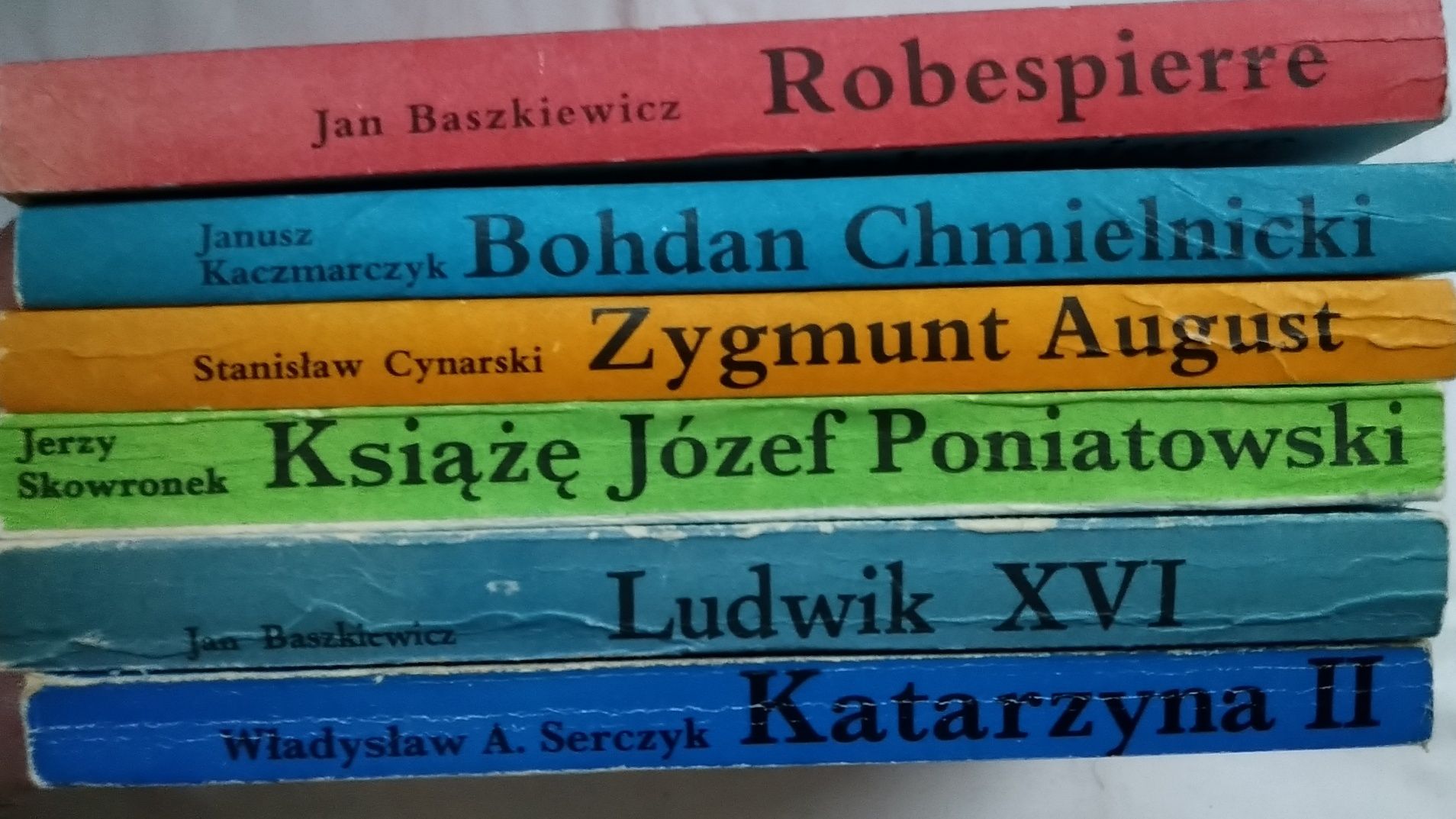 Postaci historyczne. Ossolineum. 6 książek