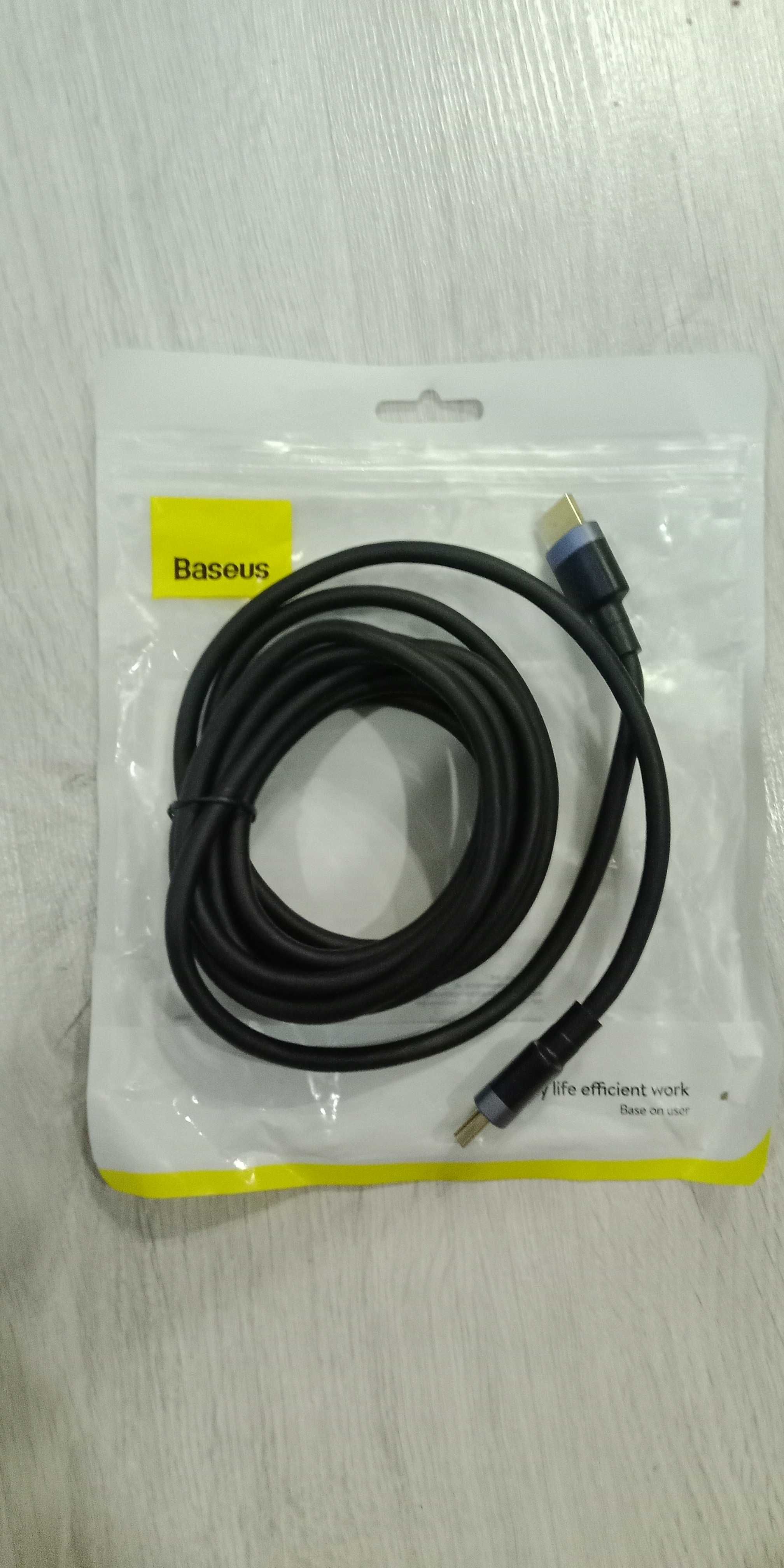 Кабель HDMI TO HDMI Baseus 3m, 5m