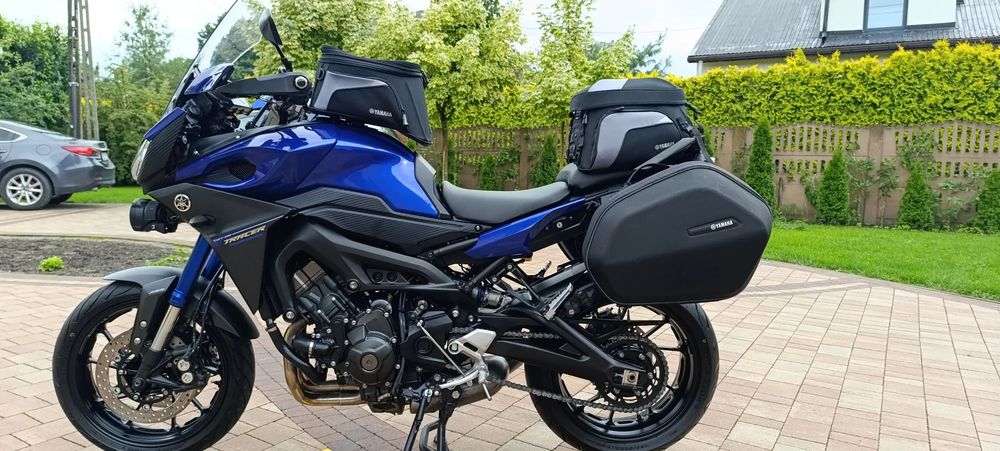 Yamaha MT 09 Tracer ABS/TC 34tys.km-TUV/ASO Akrapovic 4-Torby HALOGEN-LIMITED