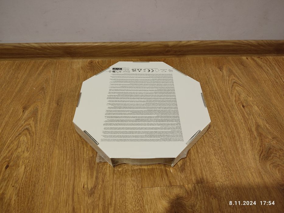 Nowy zielony zegar ścienny 25 cm