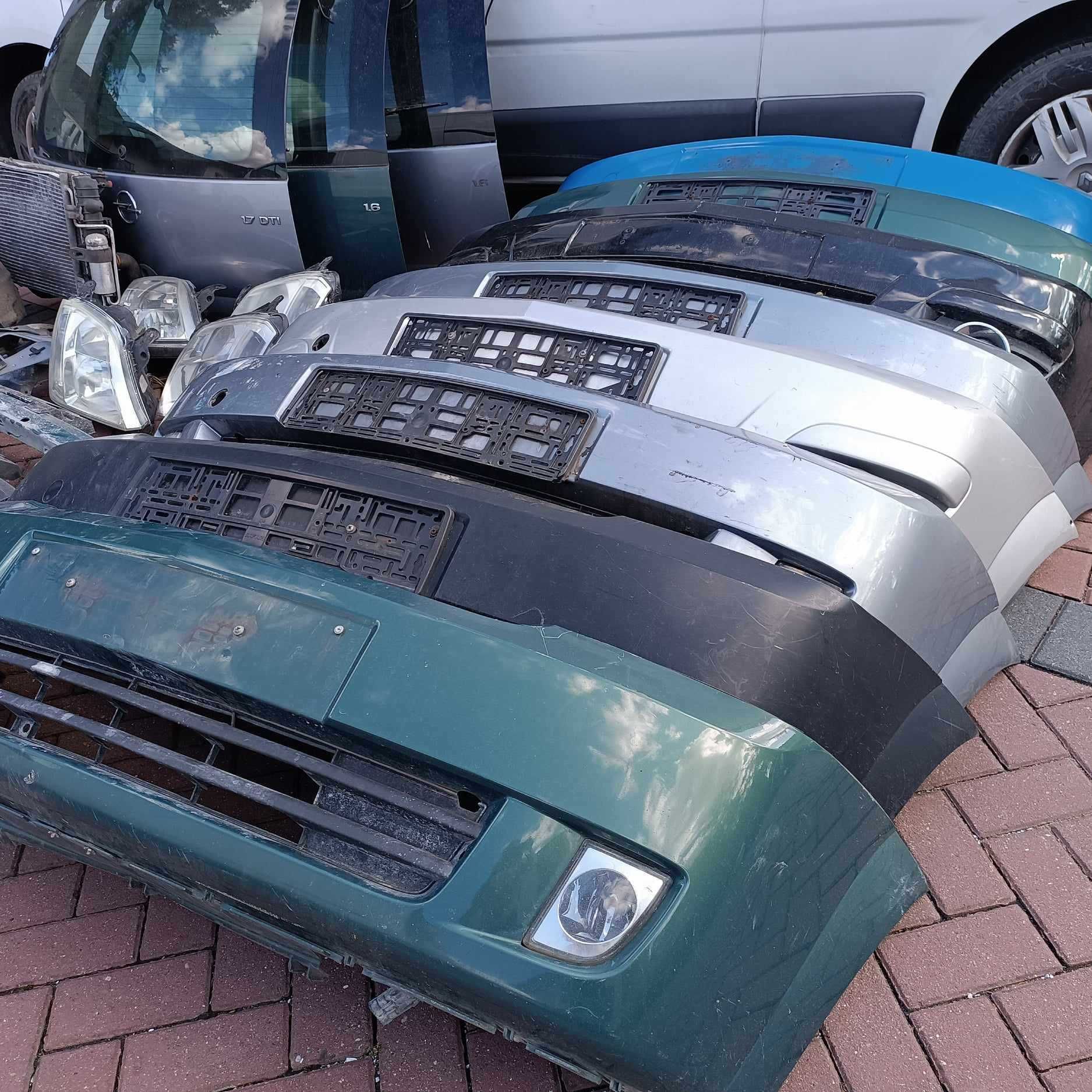 Opel Meriva A lift Z157 z163 inne maska zderzak błotnik lampa klapa