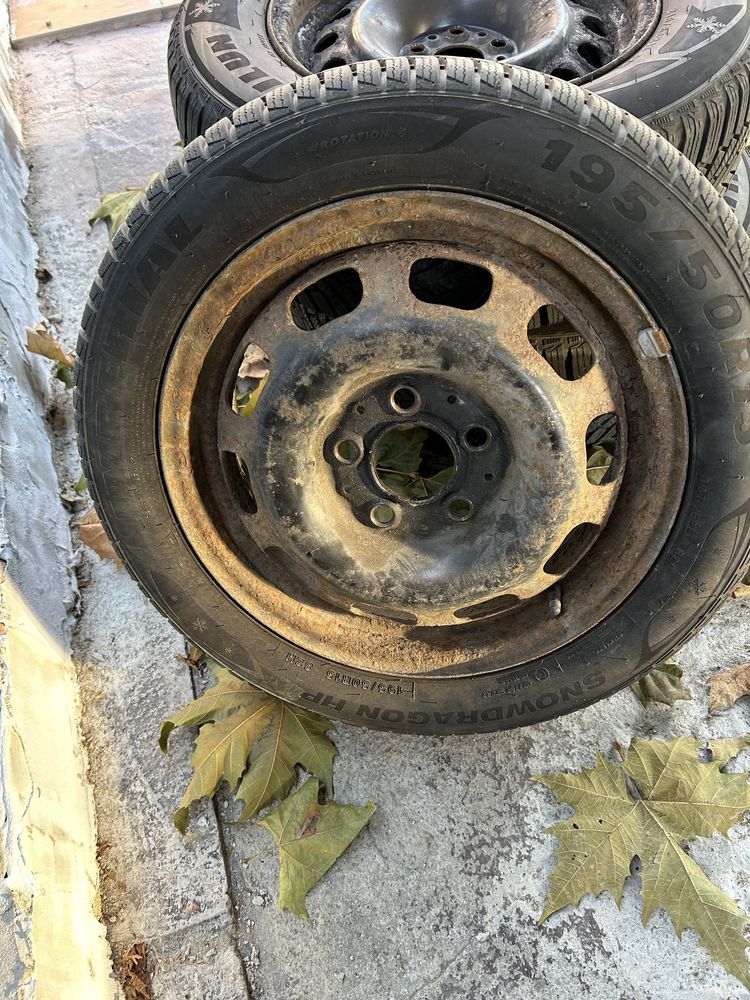 Kola zimowe 15 calu mercedes a klasa w168 195/50r 15