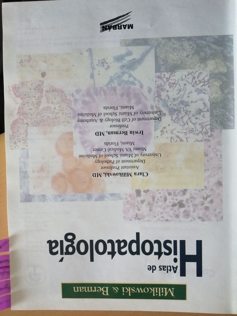 Livro atlas de histopatologia