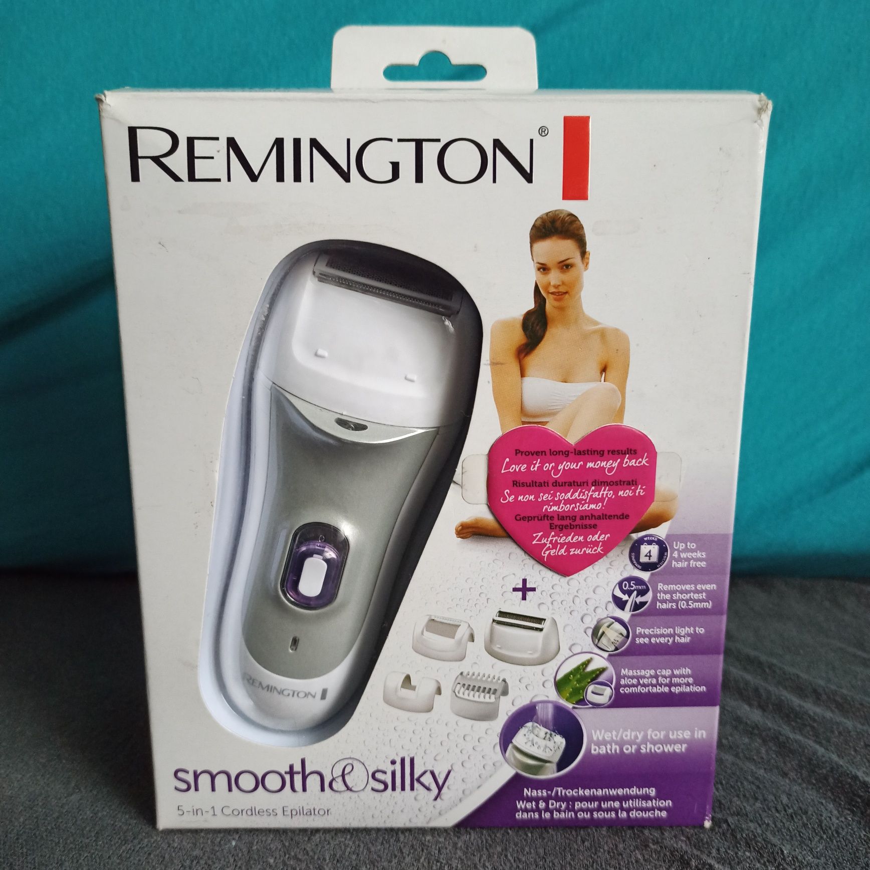 Depilator Remington 5 w 1 na sucho i mokro