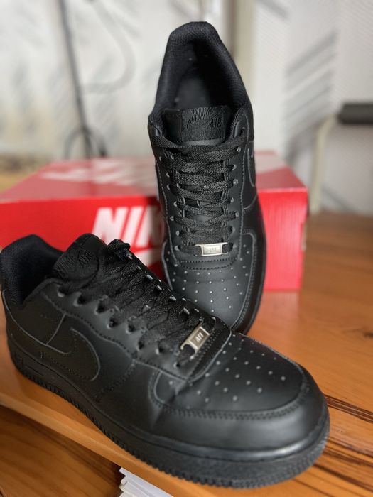 Nike air force 1 full black 42 розмір 26,5 см