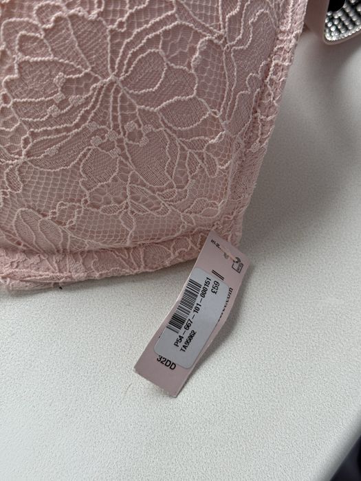 Мереживний бюст зі стразами victoria’s secret push up пушап