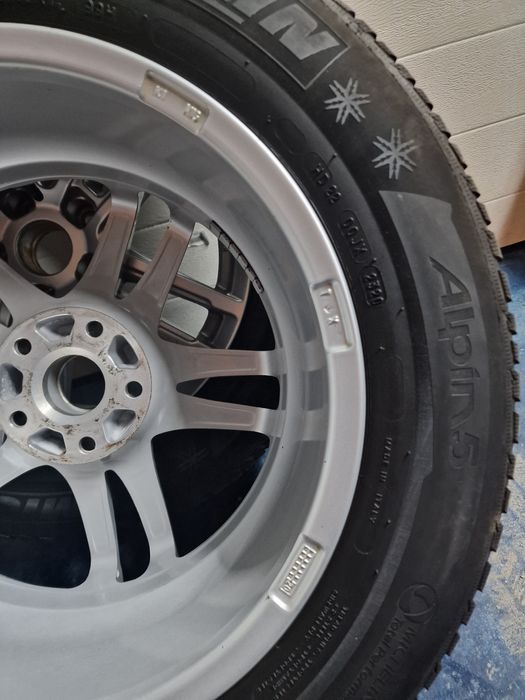 Koła alufelgi Dezent 17" + Opony zimowe Michelin Alpin 5. 7,5 mm!!