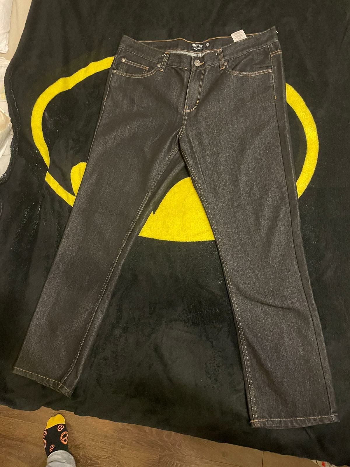 Spodnie ciemne jeans W40/L32