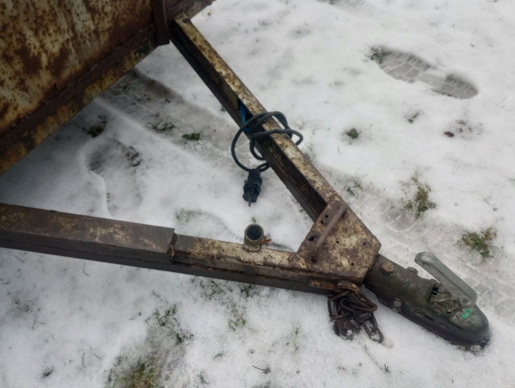Przyczepka lekka SAM DMC 300KG zarejestrowaną OC-pozostalosci...