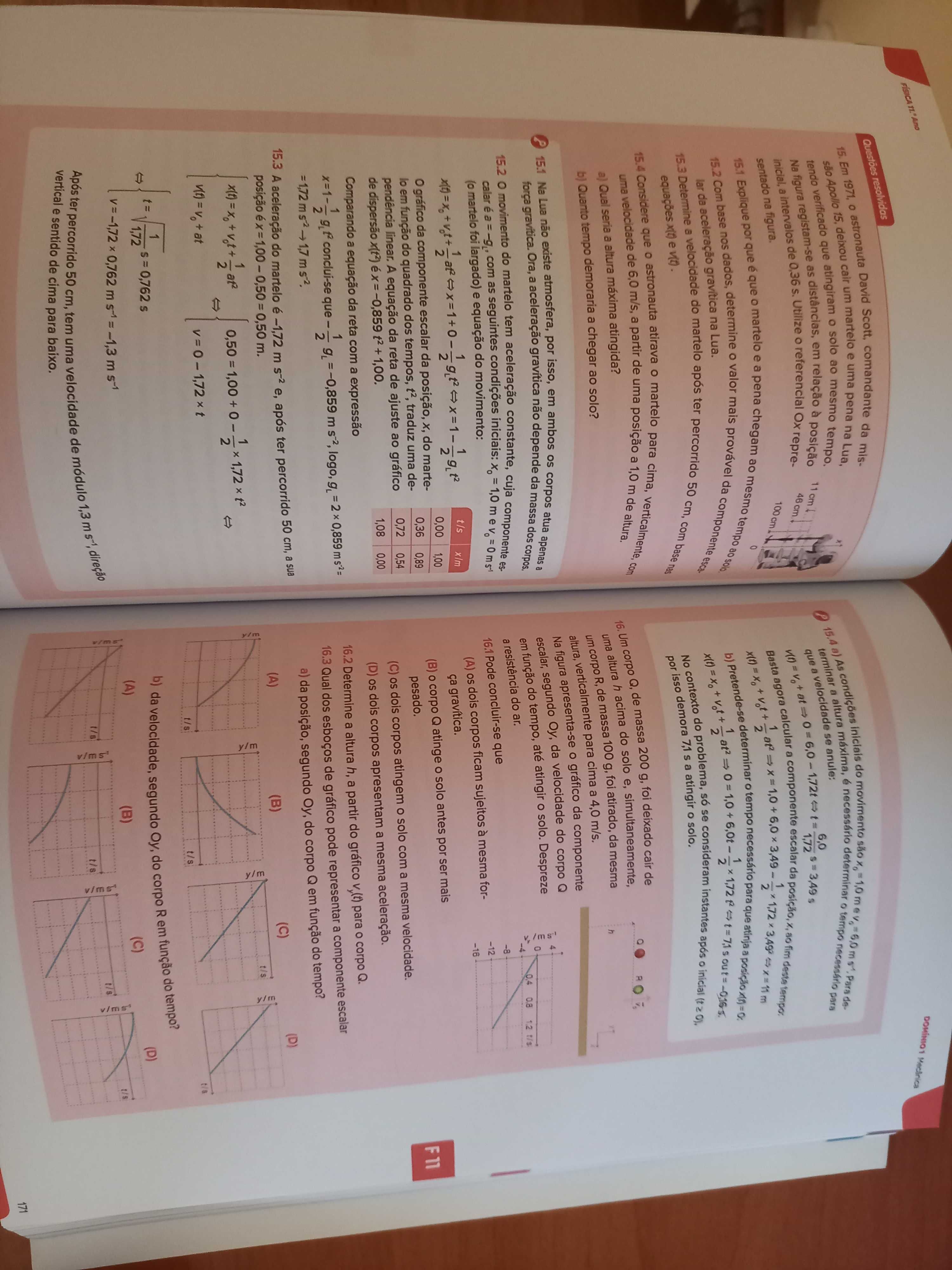 Livro exame Física e Química A