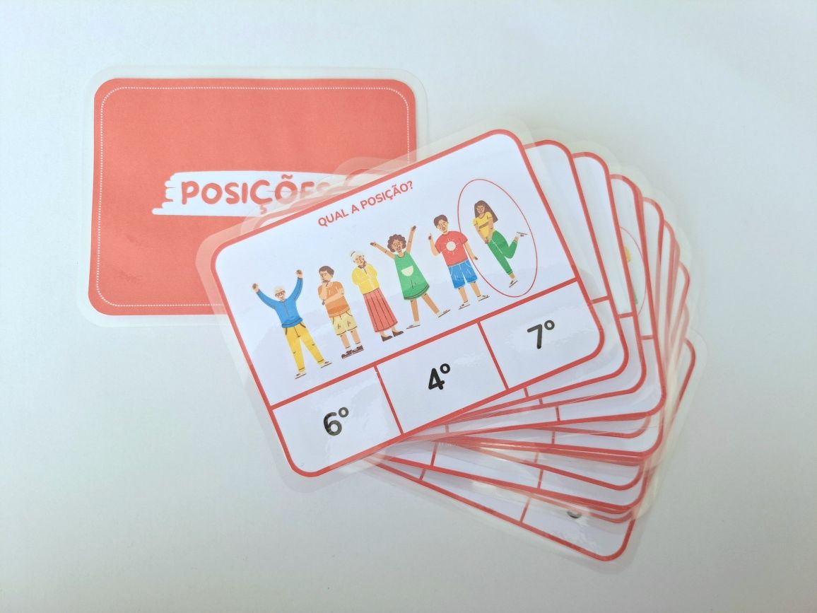 Jogo pedagógico: Posições